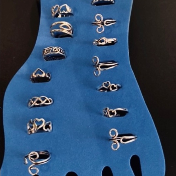 Sterling Silver Toe- Rings - Picture 3 of 5